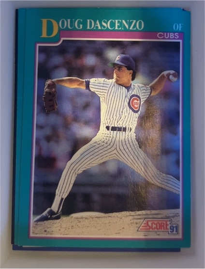 1991 Score #91 Doug Dascenzo — front