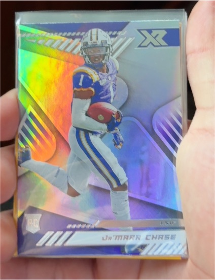 2021 Panini Chronicles Draft Picks XR #183 Ja'Marr Chase — front