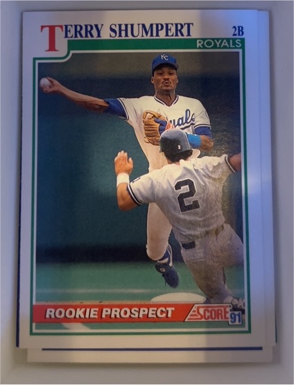 1991 Score #349 Terry Shumpert — front