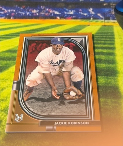 2021 Topps Museum Collection #93 Jackie Robinson — front