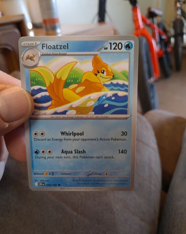 2025 Pokémon #058 Floatzel — front