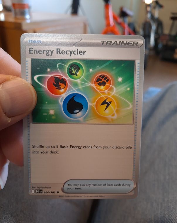 2025 Pokémon SV10 Destined Rivals #164 Energy Recycler — front