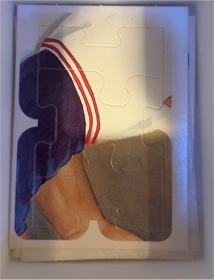 1990 Donruss Diamond Kings Puzzle Card #40 Carl Yastrzemski — front