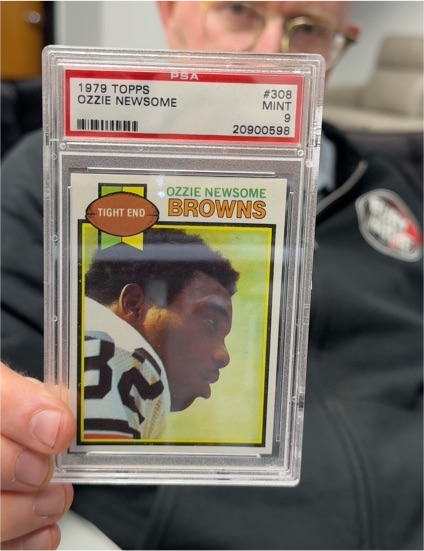 1979 Topps #308 Ozzie Newsome — front
