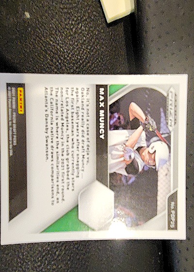 2022 Panini Chronicles #24 Max Muncy — back