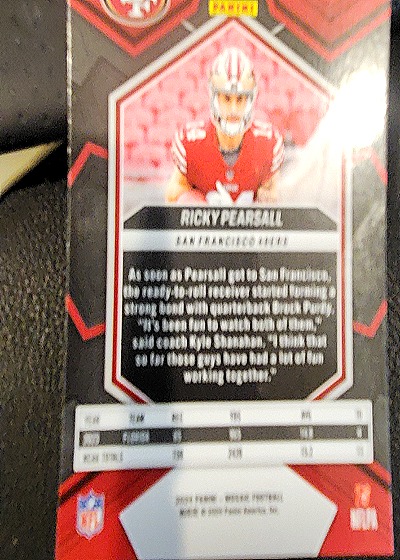 2024 Panini Mosaic #331 Ricky Pearsall — back