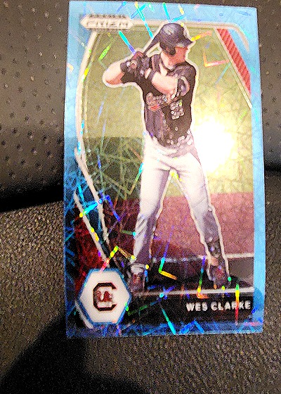 2021 Panini Prizm Draft Picks #PDP40 Wes Clarke — front