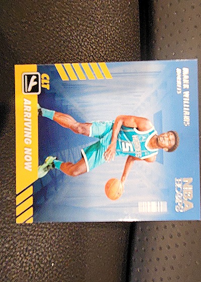 2022-23 Panini NBA Hoops Arriving Now #13 Mark Williams — front