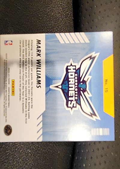2022-23 Panini NBA Hoops Arriving Now #13 Mark Williams — back