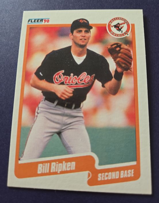 1990 Fleer #186 Bill Ripken — front