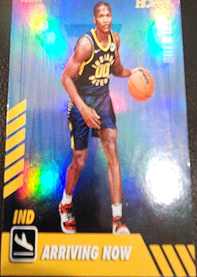 2022-23 Panini NBA Hoops Arriving Now #6 Bennedict Mathurin — front