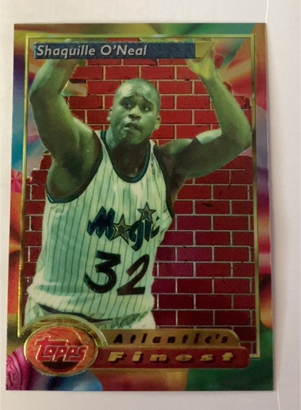 1993-94 Topps Finest #99 Shaquille O'Neal — front