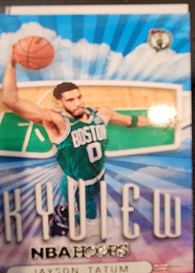 2022-23 Panini NBA Hoops #9 Jayson Tatum Skyview — front