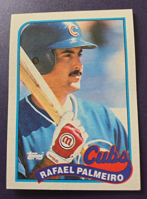 1989 Topps #310 Rafael Palmeiro — front