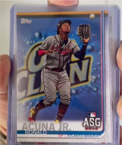 2019 Topps Update #US220 Ronald Acuna Jr. All-Star Game — front