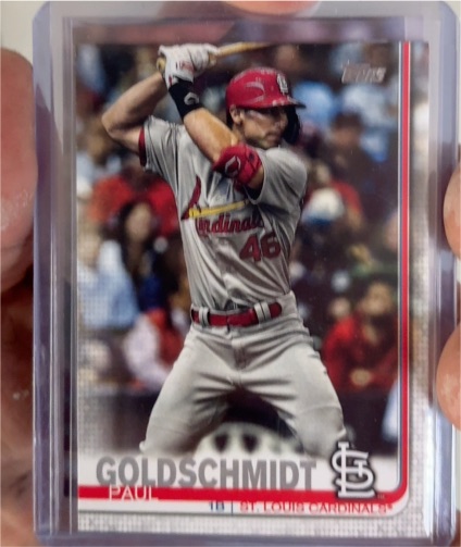 2019 Topps Update #US12 Paul Goldschmidt — front
