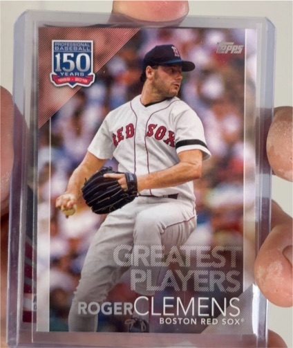 2019 Topps Update 150 Years #150-34 Roger Clemens — front