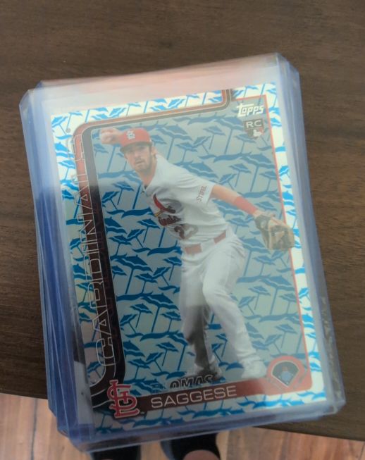 2025 Topps Series 1 #RC Thomas Saggese — front