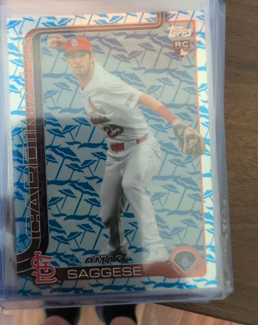 2025 Topps Series 2 #463 Thomas Saggese — front