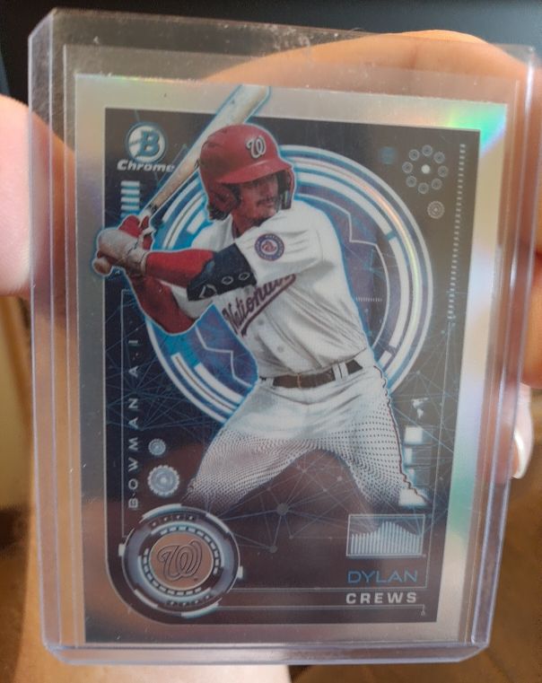 2024 Bowman Chrome Bowman AI #BAI-13 Dylan Crews — front