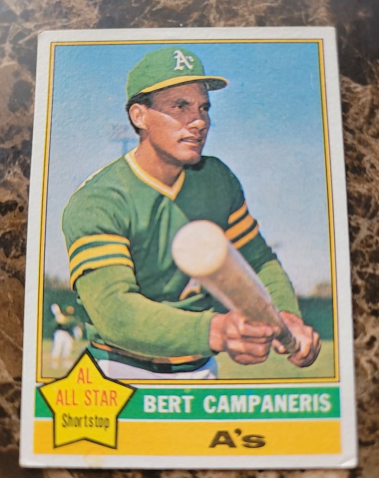 1976 Topps #580 Bert Campaneris — front