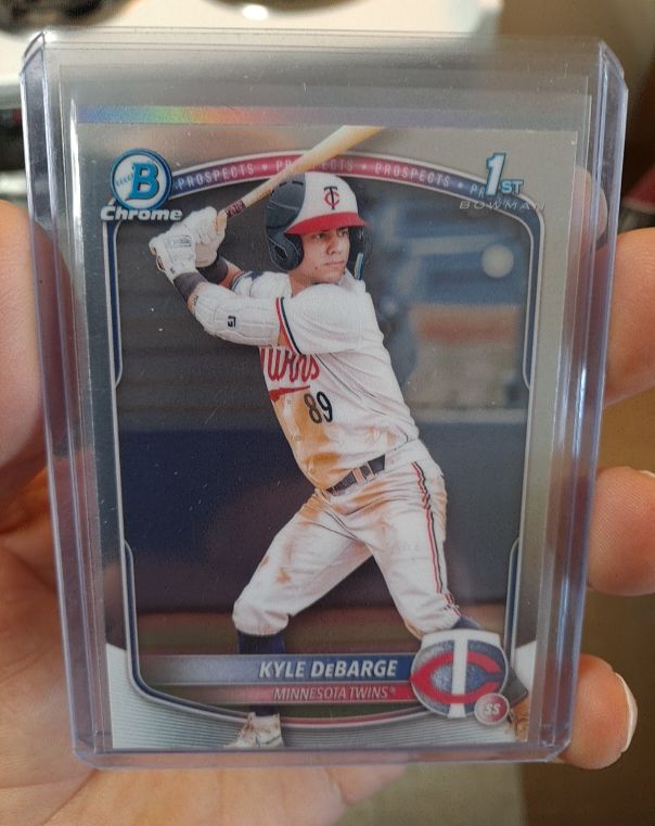 2025 Bowman Chrome Prospects #BCP-139 Kyle DeBarge — front