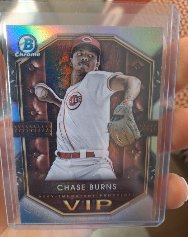 2025 Bowman Chrome VIP #VIP-7 Chase Burns — front