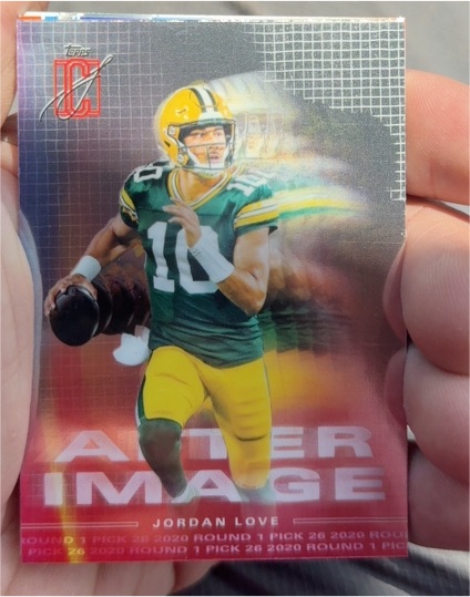 2024 Topps Signature Class #AI-1 Jordan Love After Image — front