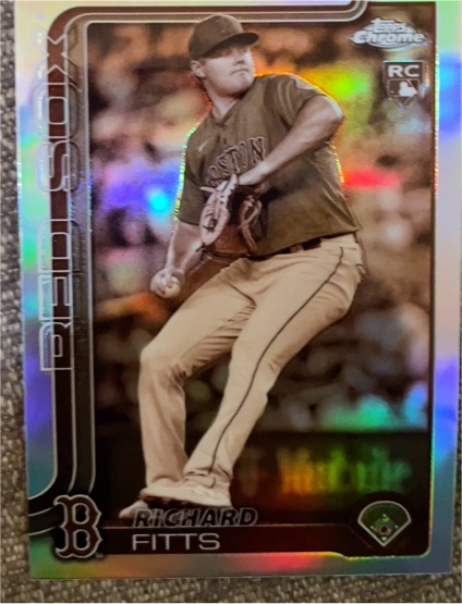 2025 Topps Chrome #72 Richard Fitts — front