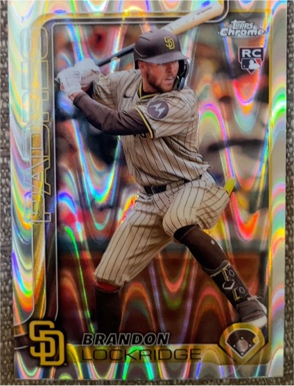 2025 Topps Chrome #106 Brandon Lockridge — front