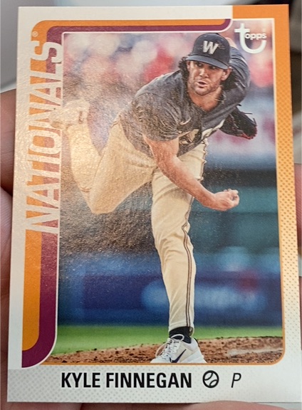 2025 Topps Series 1 #254 Kyle Finnegan — front