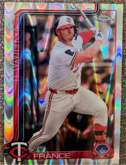 2025 Topps Chrome #228 Ty France — front