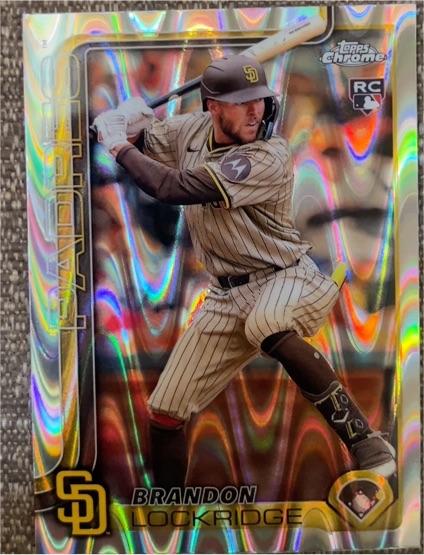 2025 Topps Chrome #106 Brandon Lockridge — front