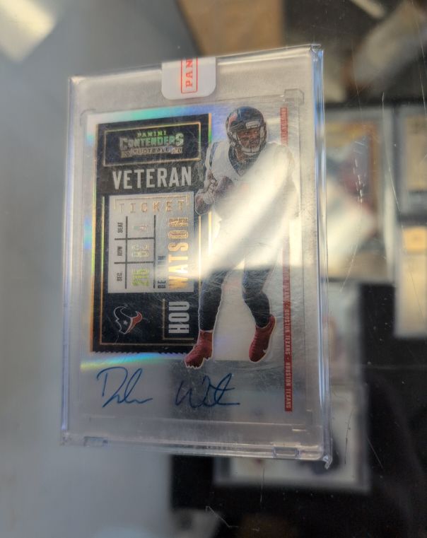 2020 Panini Contenders Football #Deshaun Watson Veteran Ticket — front