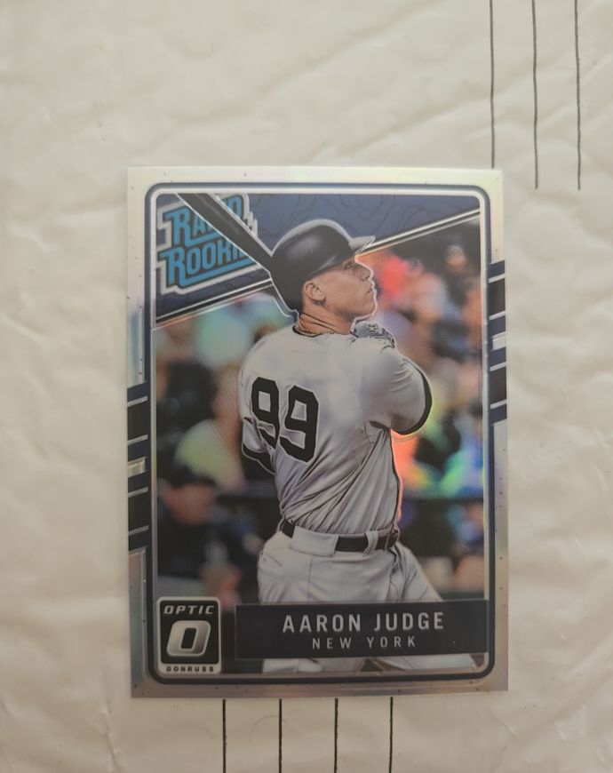 2017 Donruss Optic #38 Aaron Judge Rated Rookie — front