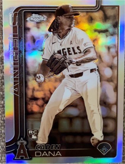 2025 Topps Chrome #245 Caden Dana — front