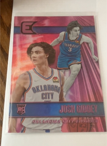 2021-22 Panini Chronicles Essentials #331 Josh Giddey — front