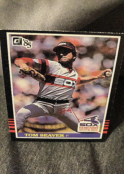 1985 Donruss #424 Tom Seaver — front
