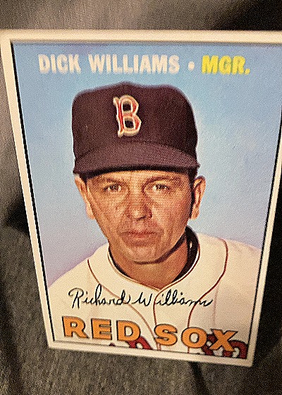 1967 Topps #161 Dick Williams — front