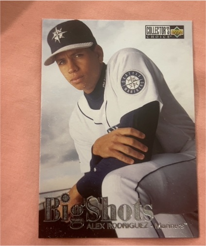 1997 Upper Deck Collector's Choice Big Shots #5 Alex Rodriguez — front