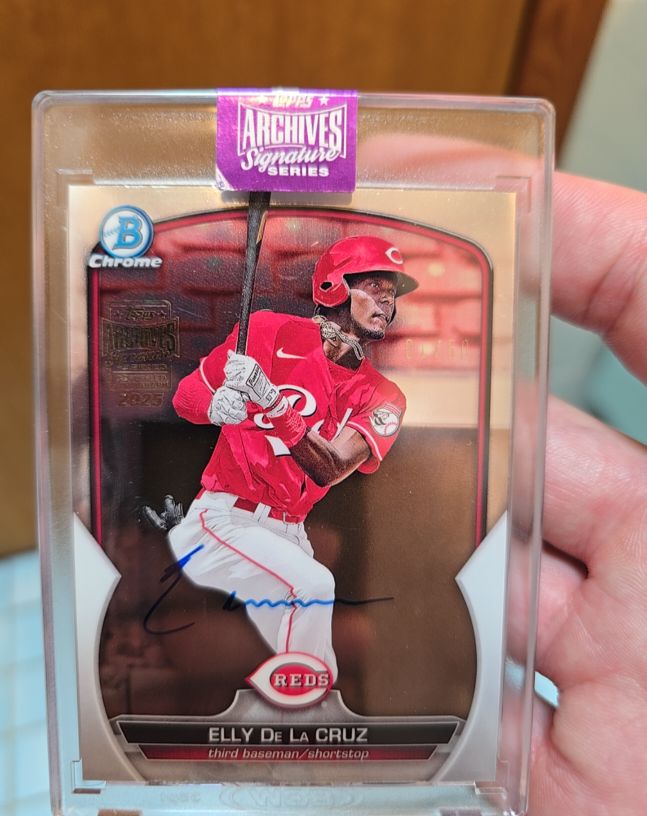 2023 Bowman Chrome Prospects #BCP-65 Elly De La Cruz — front