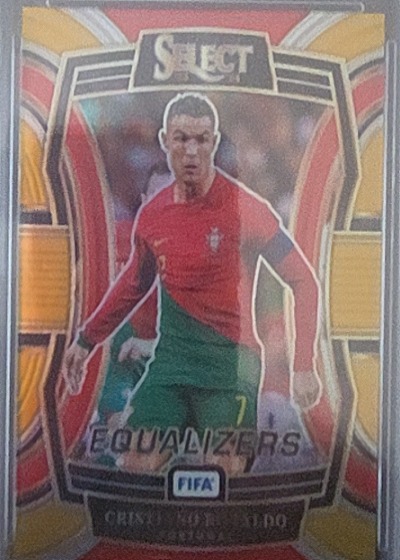 2023 Panini Select FIFA Equalizers Cristiano Ronaldo — front