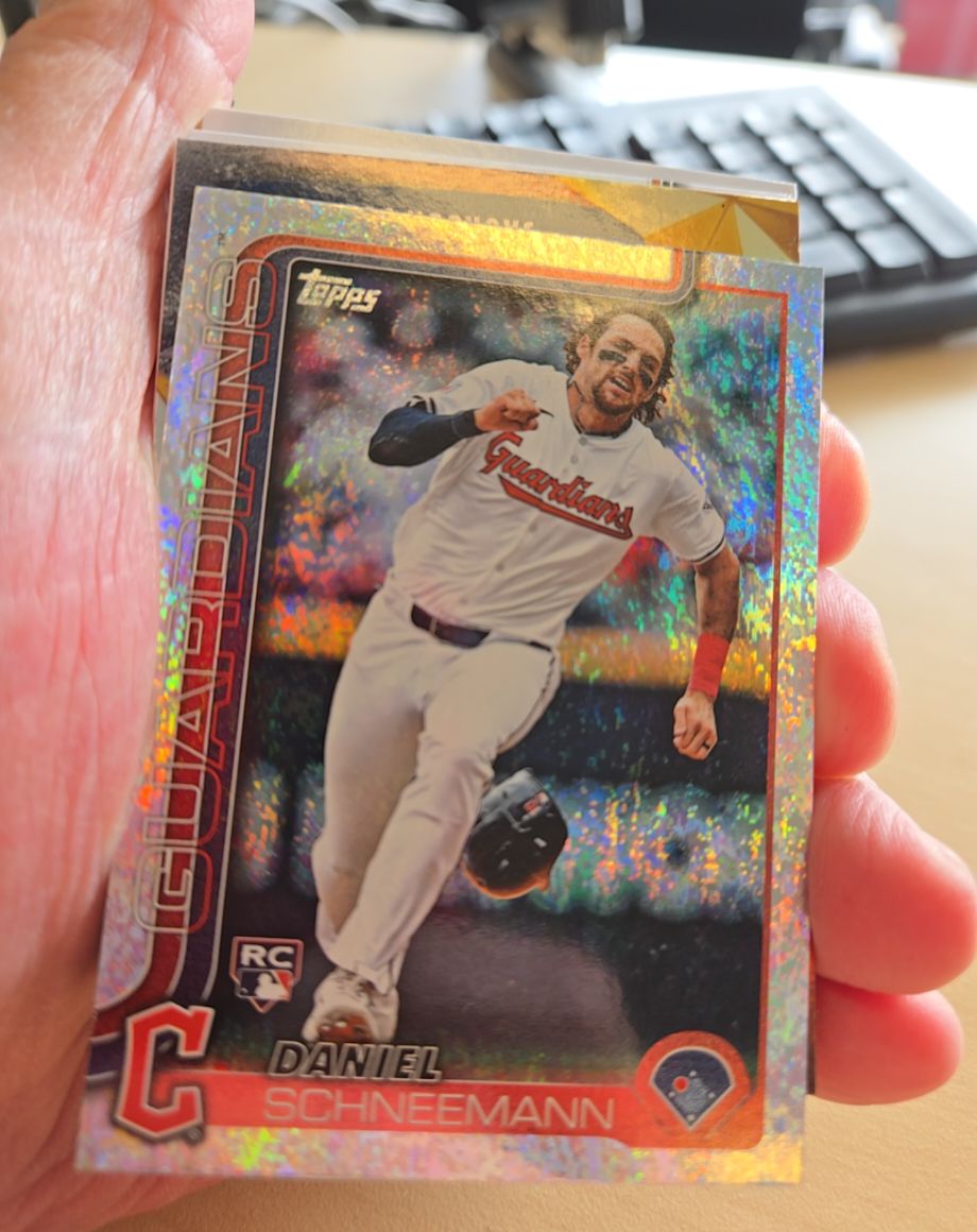 2024 Topps #RC Daniel Schneemann — front
