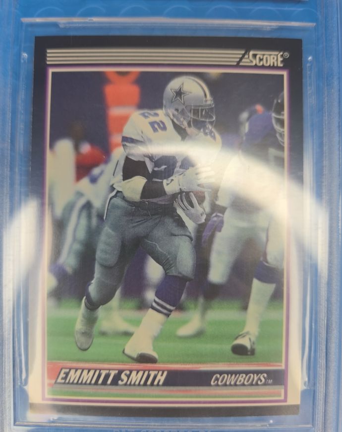 1990 Score #232 Emmitt Smith — front