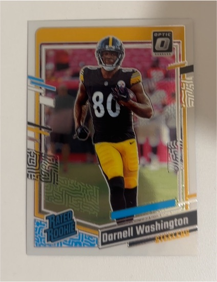 2023 Panini Donruss Optic #286 Darnell Washington — front