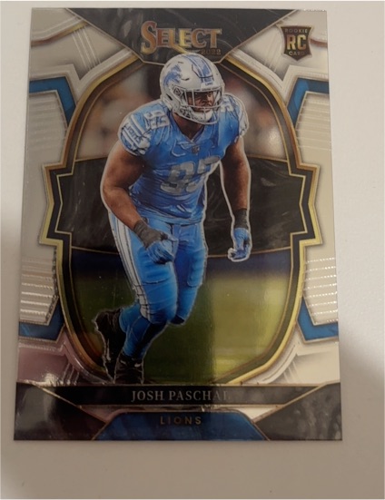 2022 Panini Select #59 Josh Paschal Concourse — front