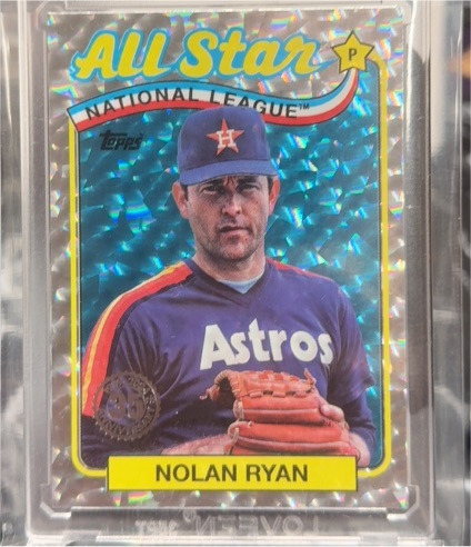 2024 Topps Series 2 1989 All-Star Silver Foilboard #89ASB-29 Nolan Ryan — front