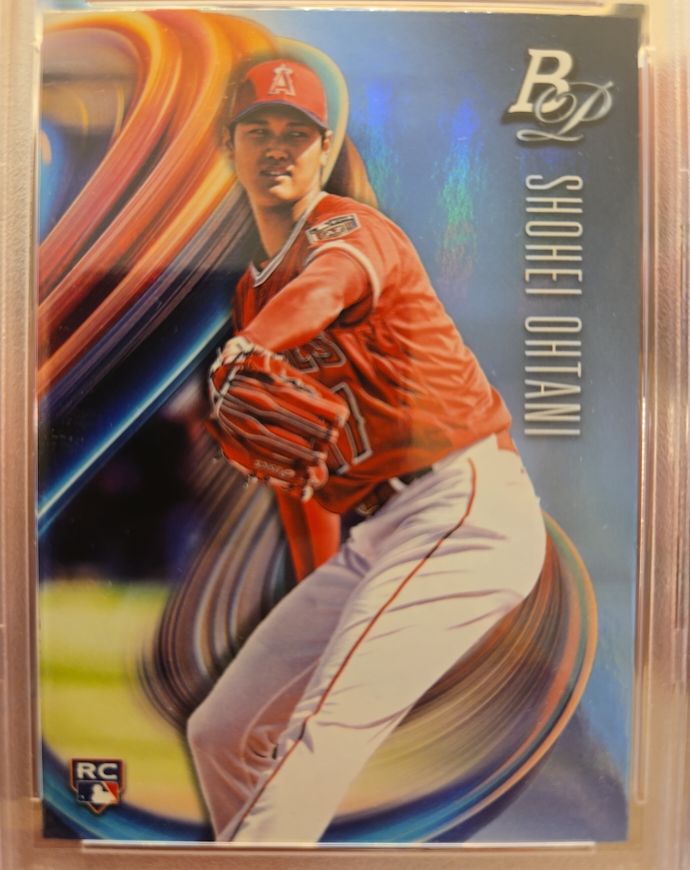 2018 Bowman Platinum #34 Shohei Ohtani — front