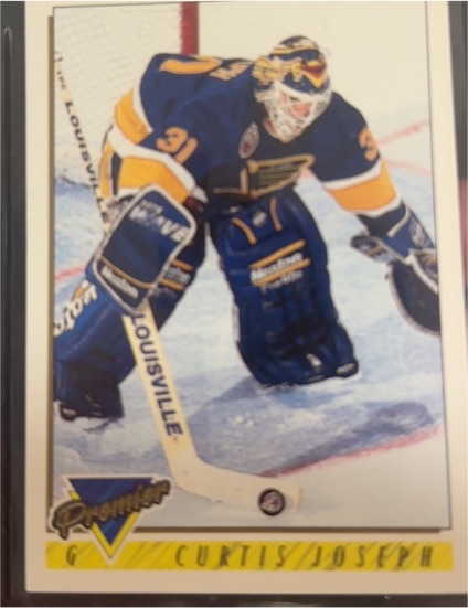 1993-94 O-Pee-Chee Premier #272 Curtis Joseph — front