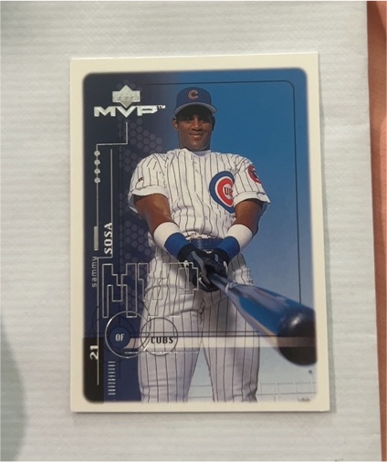 1999 Upper Deck MVP #39 Sammy Sosa — front